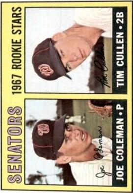 Senators 1967 Rookie Stars #167