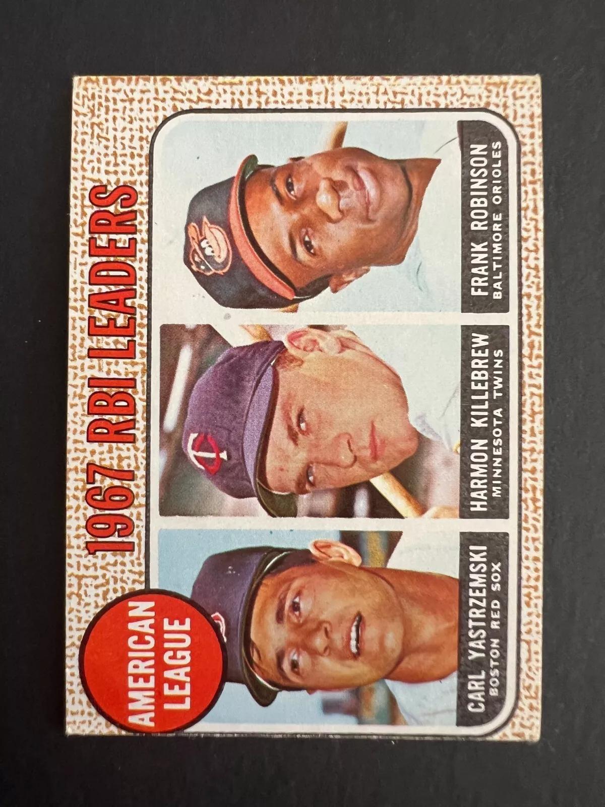 American League 1967 RBI Leaders #4
