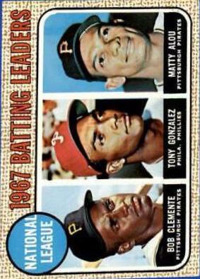 National League 1967 Batting Leaders #1
