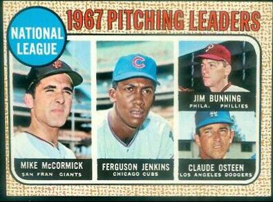 National League 1967 Pitching Leaders #9