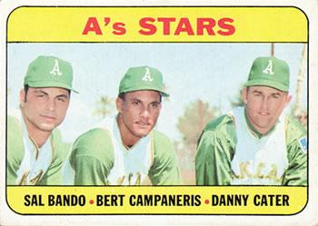 A's Stars: Sal Bando / Bert Campaneris / Danny Cater #556