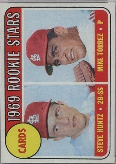 Cardinals 1969 Rookie Stars: Steve Huntz / Mike Torrez #136