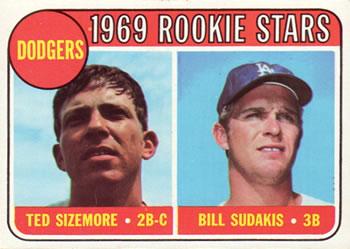 Dodgers 1969 Rookie Stars: Ted Sizemore / Bill Sudakis #552