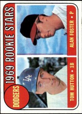 Dodgers 1969 Rookie Stars: Tom Hutton / Alan Foster #266