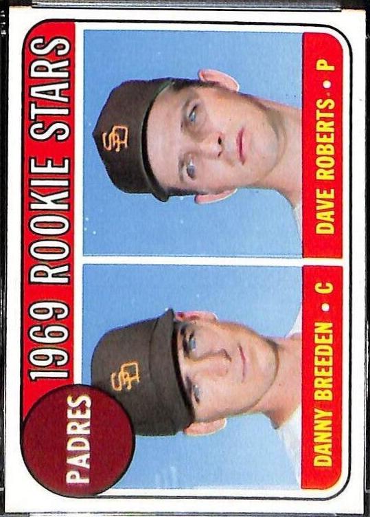 Padres 1969 Rookie Stars: Danny Breeden / Dave Roberts #536