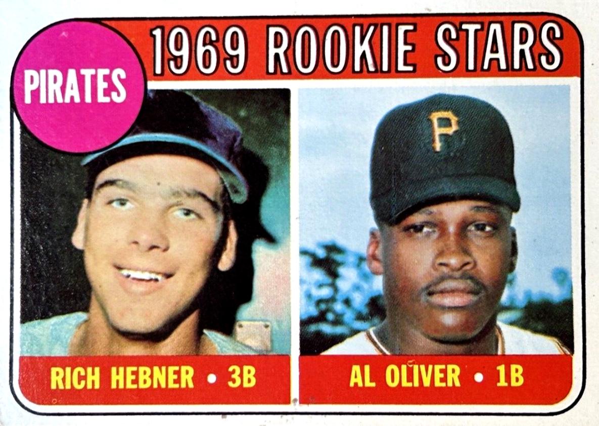 Pirates 1969 Rookie Stars: Rich Hebner / Al Oliver #82