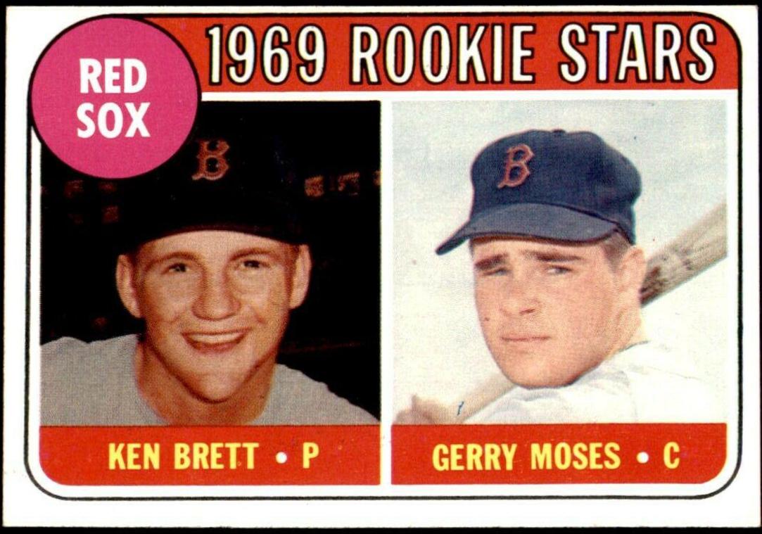 Red Sox 1969 Rookie Stars: Ken Brett / Gerry Moses #476