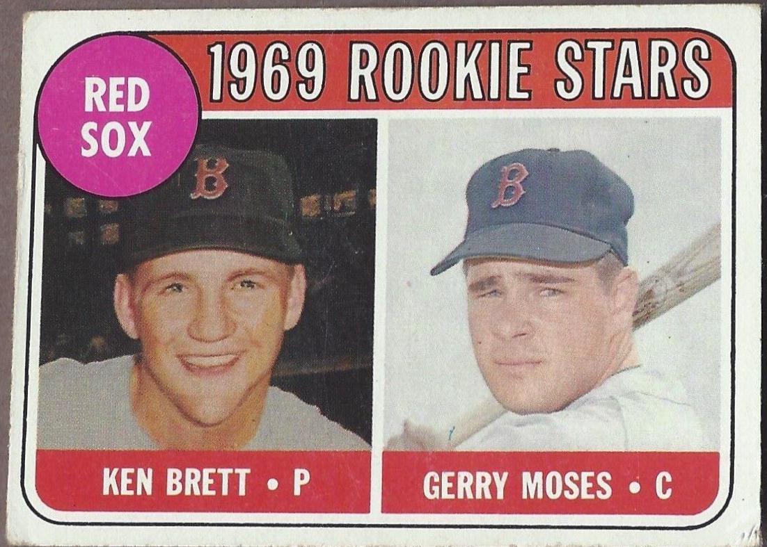 Red Sox 1969 Rookie Stars: Ken Brett / Gerry Moses [White] #476