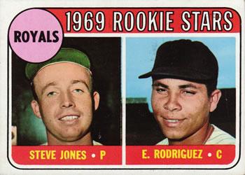 Royals 1969 Rookie Stars: Steve Jones / Eliseo Rodriguez #49