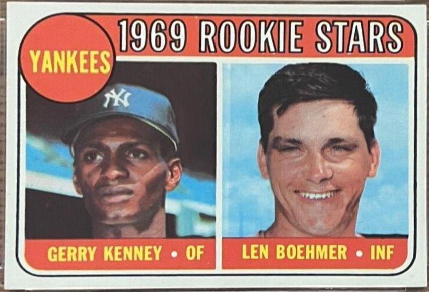 Yankees 1969 Rookie Stars: Gerry Kenney / Len Boehmer #519