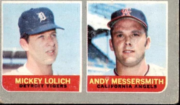 1969 American League Strikeout Leaders: Sam McDowell / Mickey Lolich / Andy Messersmith #72
