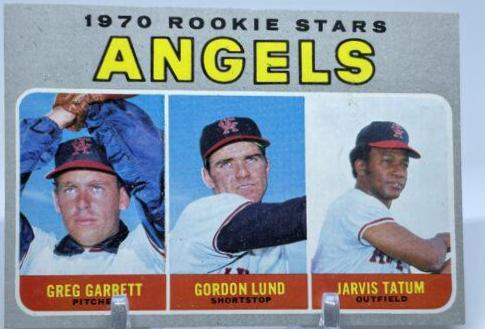 Angels 1970 Rookie Stars: Greg Garrett / Gordon Lund / Jarvis Tatum #642