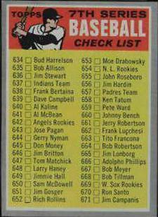 Checklist 634-720 [666 is Adolpho Phillips] #588