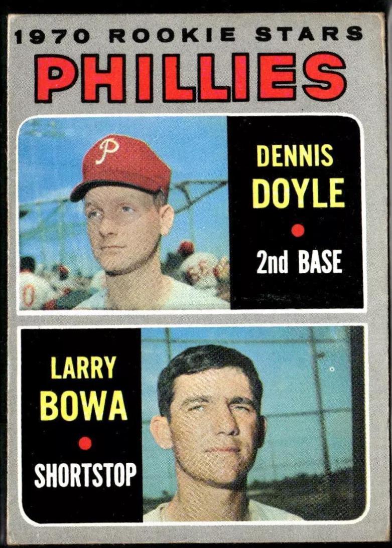 Phillies 1970 Rookie Stars: Dennis Doyle / Larry Bowa #539
