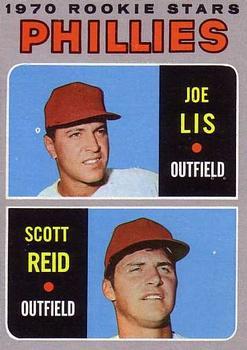 Phillies 1970 Rookie Stars: Joe Lis / Scott Reid #56