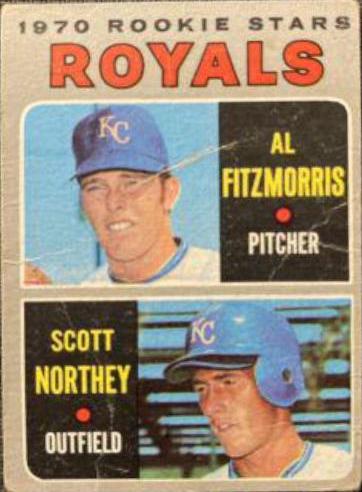 Royals 1970 Rookie Stars: Al Fitzmorris / Scott Northey #241