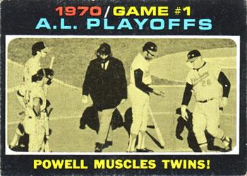 1970 A.L. Playoffs Game 1 #195