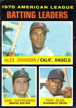1970 American League Batting Leaders #61