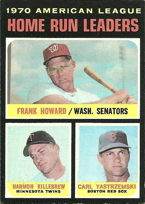 1970 American League Home Run Leaders #65