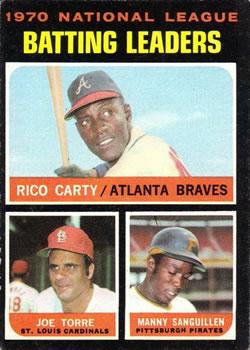 1970 National League Batting Leaders #62