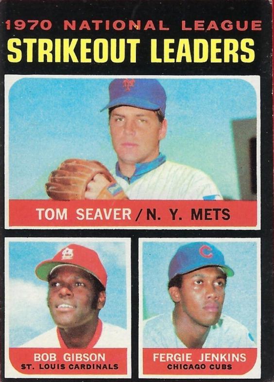 1970 National League Strikeout Leaders #72