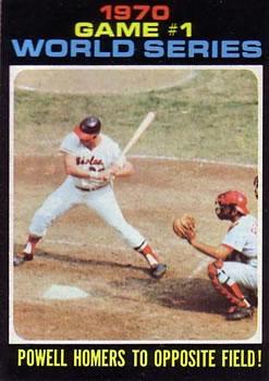 1970 World Series Game 1 #327