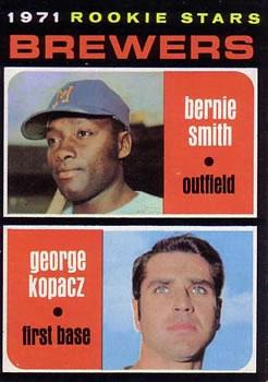 Brewers 1971 Rookie Stars #204