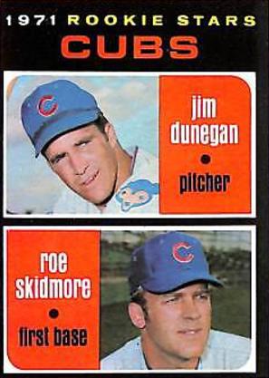 Cubs 1971 Rookie Stars #121