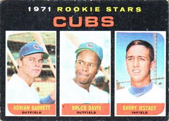 Cubs 1971 Rookie Stars #576
