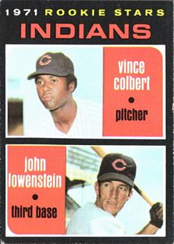 Indians 1971 Rookie Stars #231