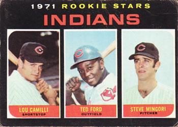 Indians 1971 Rookie Stars #612