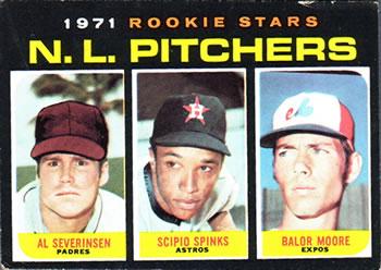 N.L. Pitchers 1971 Rookie Stars #747