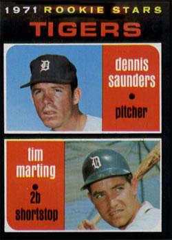 Tigers 1971 Rookie Stars #423