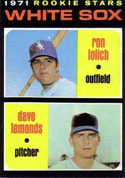 White Sox 1971 Rookie Stars #458