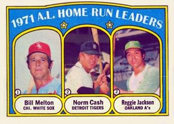 1971 A.L. Home Run Leaders #90