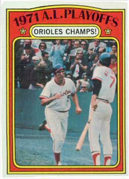 1971 A.L. Playoffs: Orioles Champs! #222
