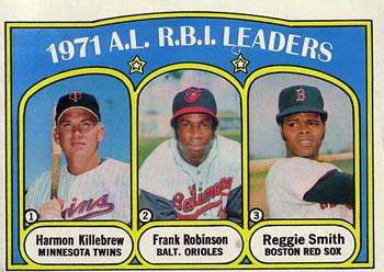 1971 A.L. R.B.I. Leaders #88