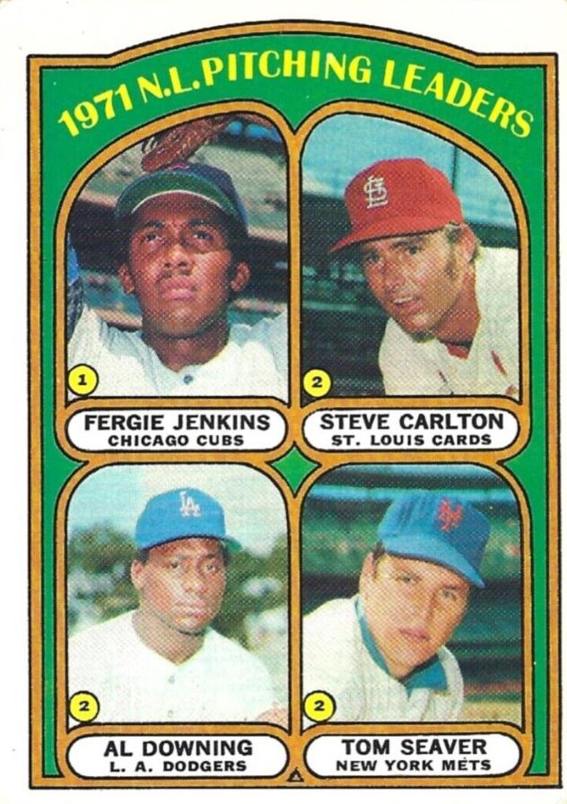 1971 N.L. Pitching Leaders #93