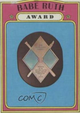 Babe Ruth Award #626
