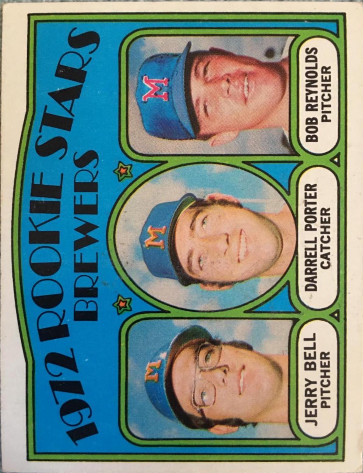 Brewers 1972 Rookie Stars #162