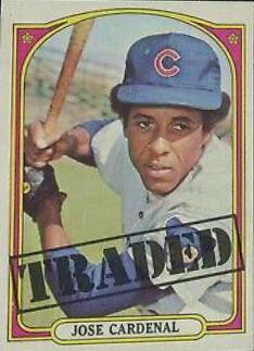 Jose Cardenal [Traded] #757