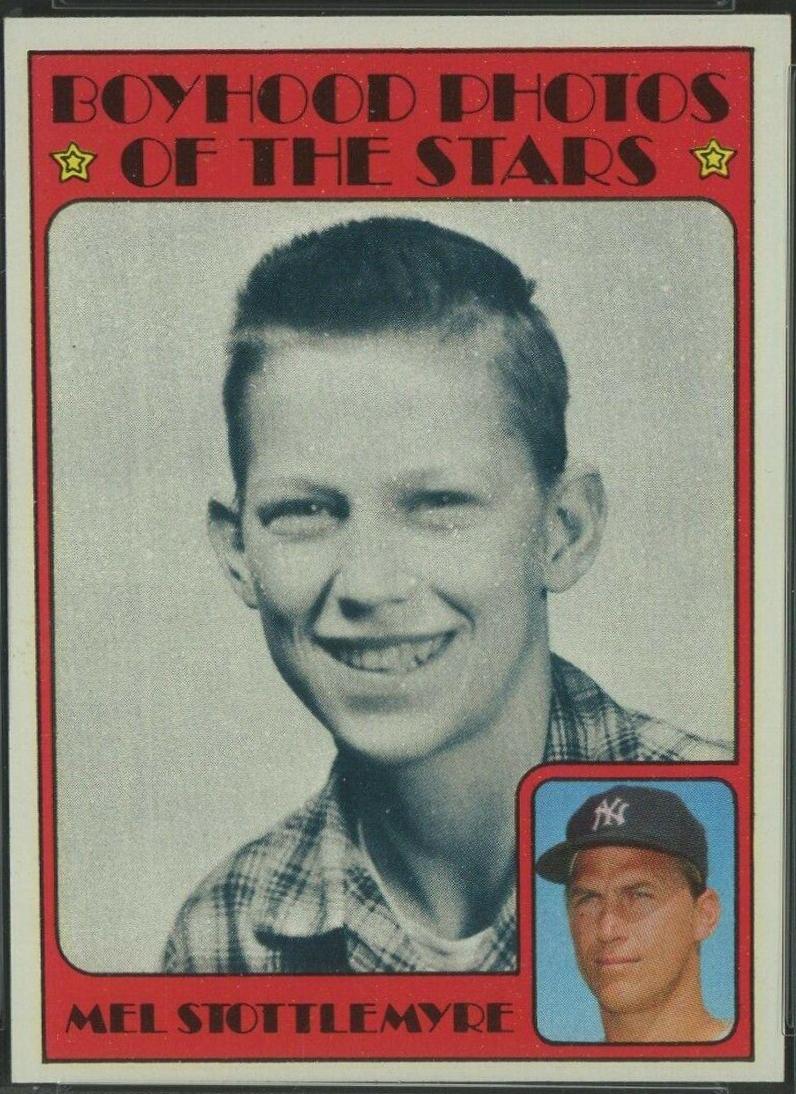 Mel Stottlemyre [Boyhood Photo] #492