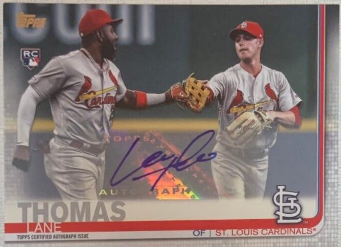 Lane Thomas [Fielding Autograph] #US227