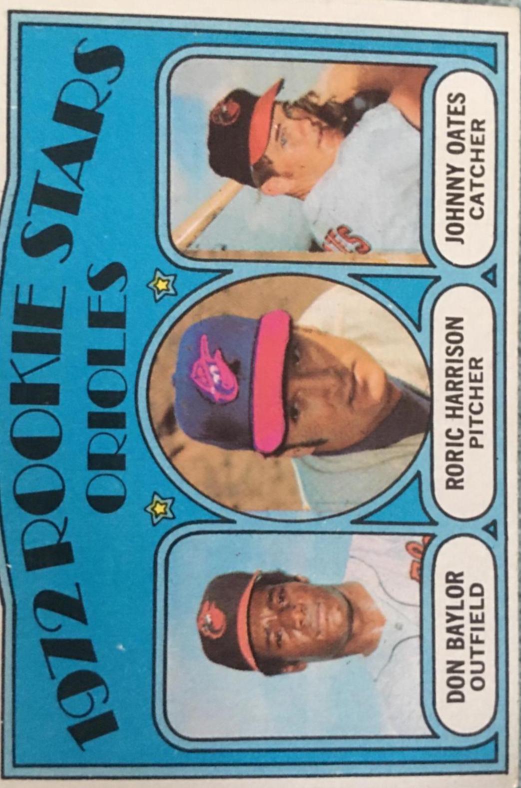 Orioles 1972 Rookie Stars #474