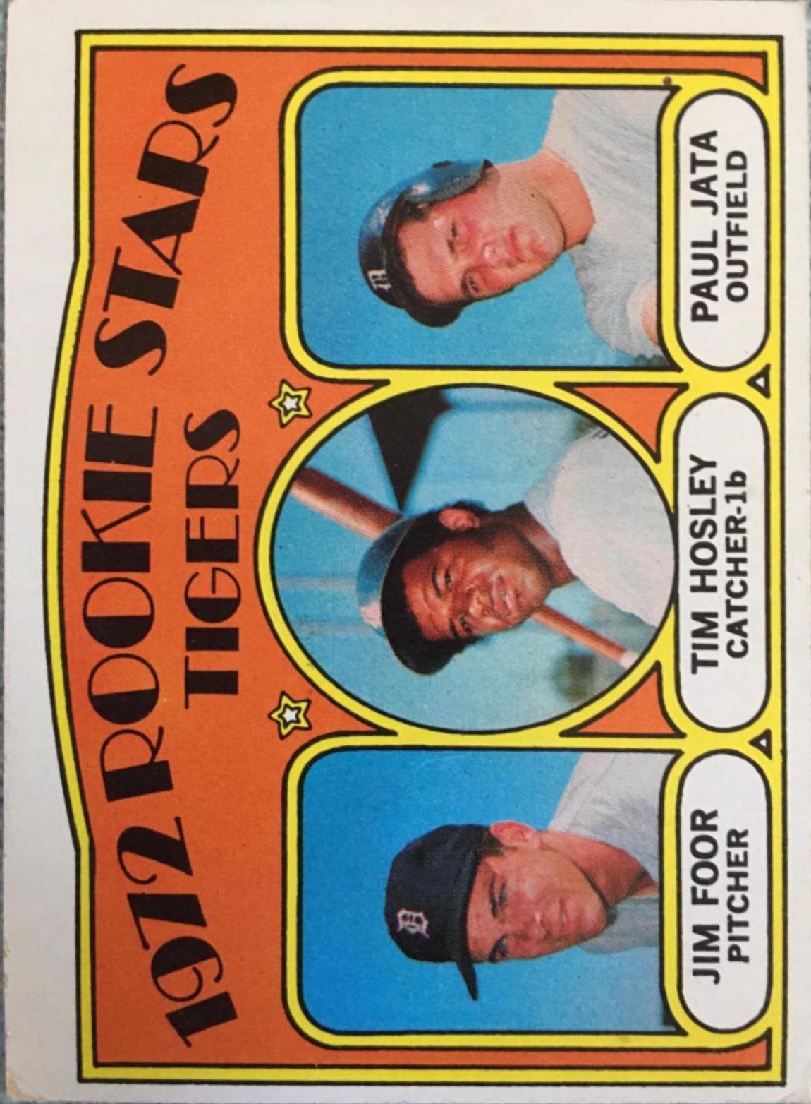 Tigers 1972 Rookie Stars #257