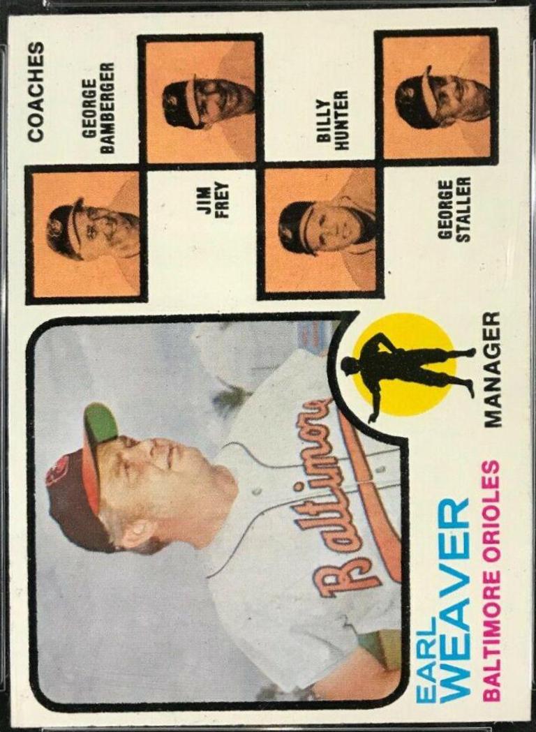 Orioles Field Leaders [Orange Background] #136