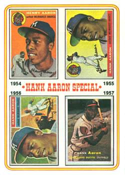Hank Aaron [Aaron Special 1954-57] #2