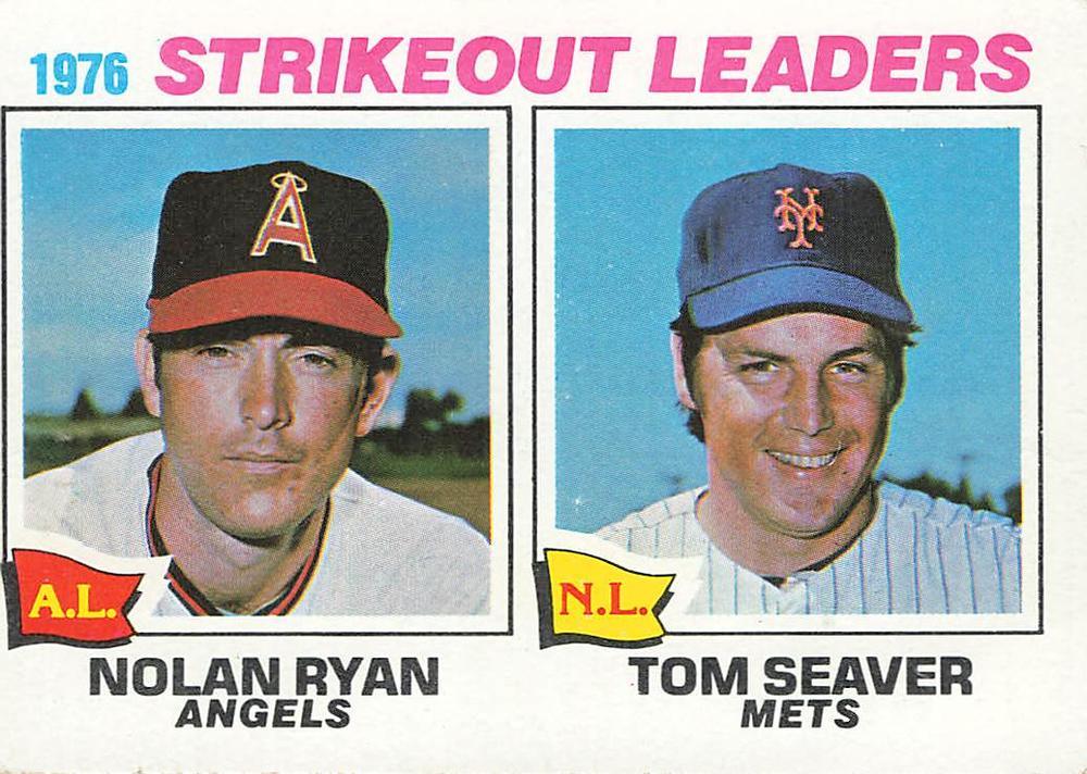 1976 Strikeout Leaders #6