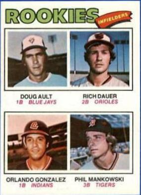 1977 Rookie Infielders #477
