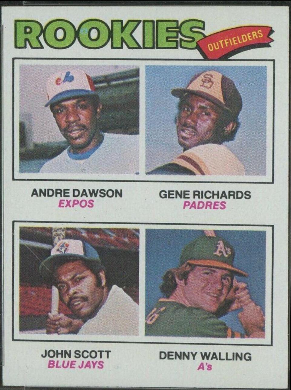 1977 Rookie Outfielders #473